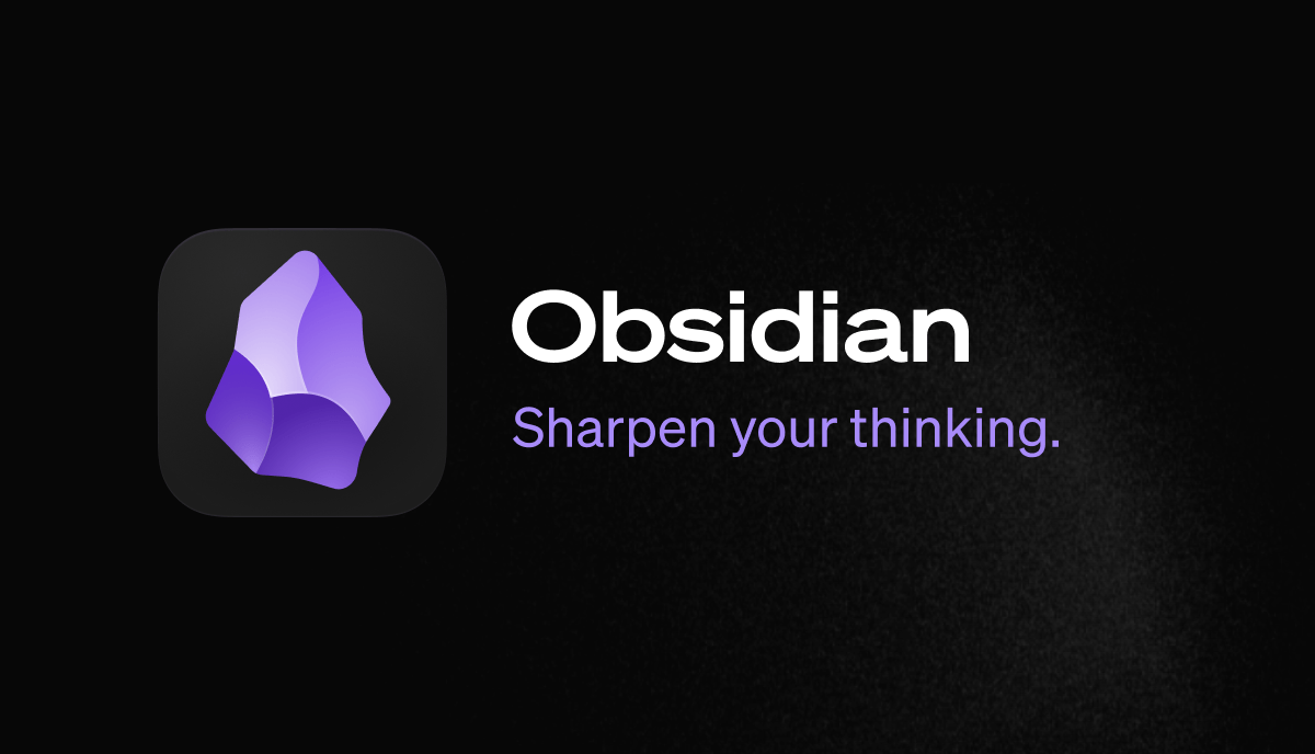Obsidian screenshot